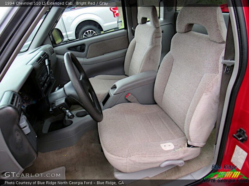 Front Seat of 1994 S10 LS Extended Cab