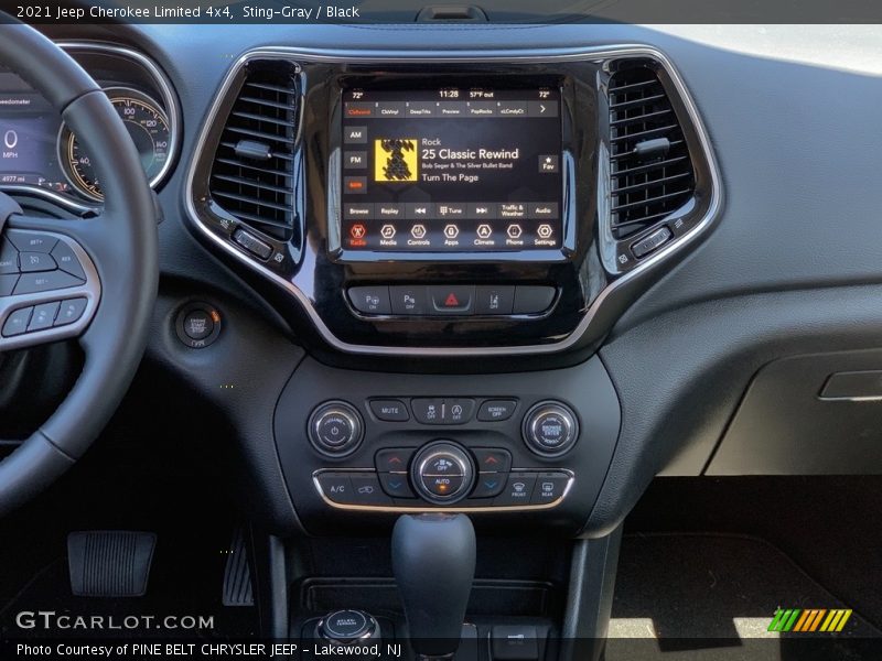 Controls of 2021 Cherokee Limited 4x4