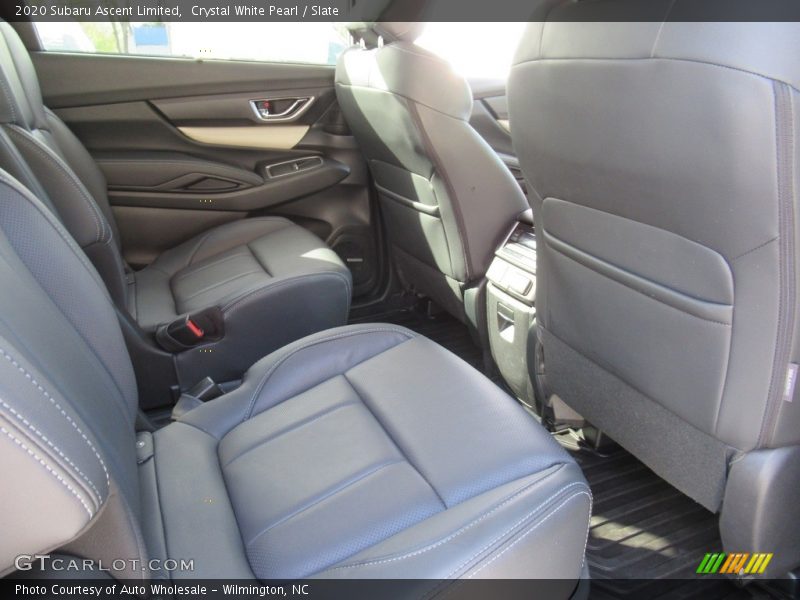 Crystal White Pearl / Slate 2020 Subaru Ascent Limited