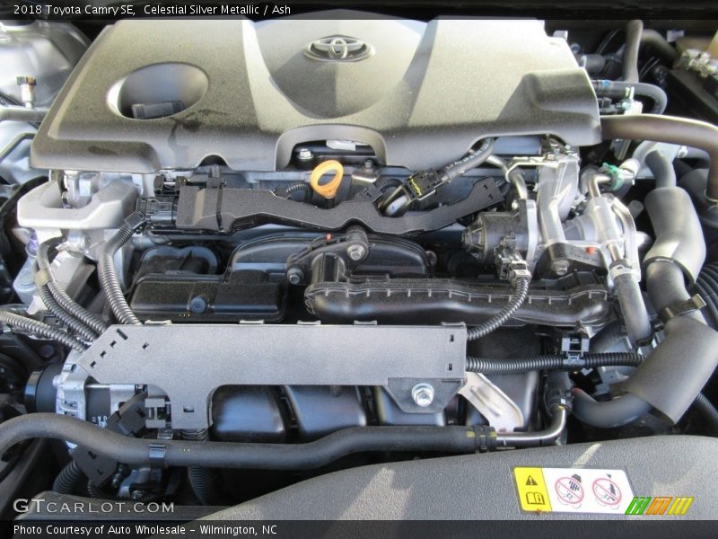 Celestial Silver Metallic / Ash 2018 Toyota Camry SE