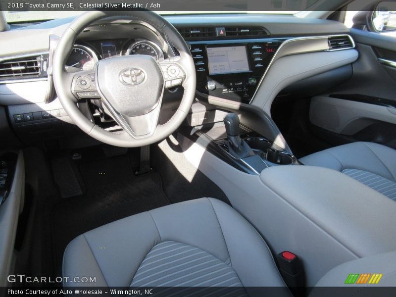 Celestial Silver Metallic / Ash 2018 Toyota Camry SE