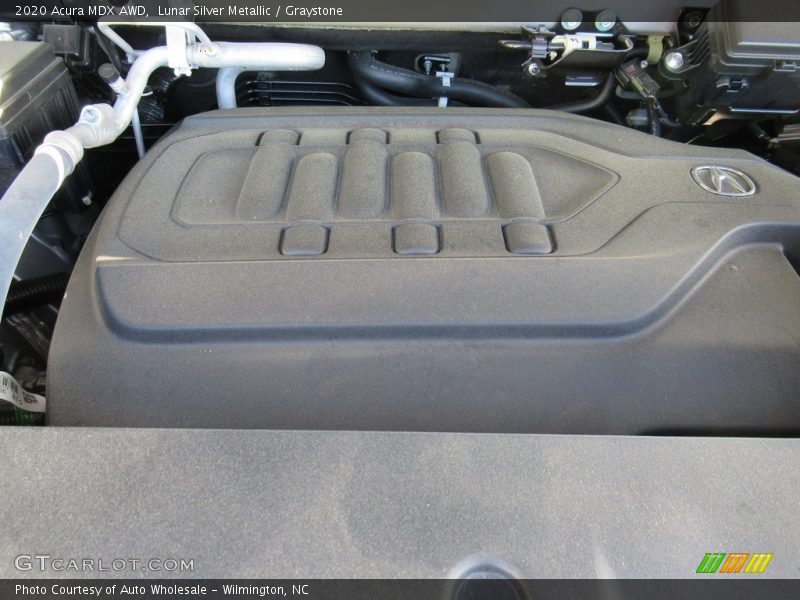 Lunar Silver Metallic / Graystone 2020 Acura MDX AWD