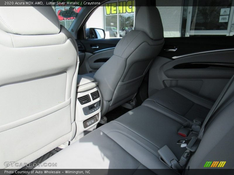 Lunar Silver Metallic / Graystone 2020 Acura MDX AWD