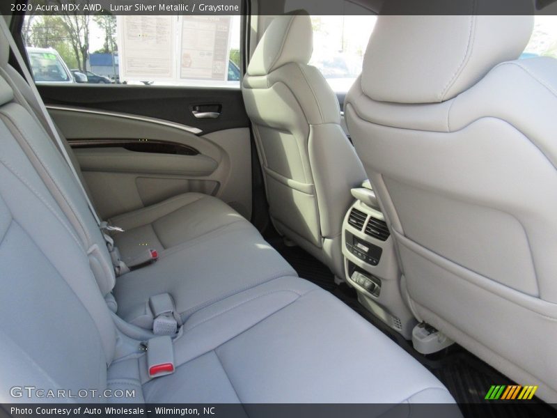 Lunar Silver Metallic / Graystone 2020 Acura MDX AWD