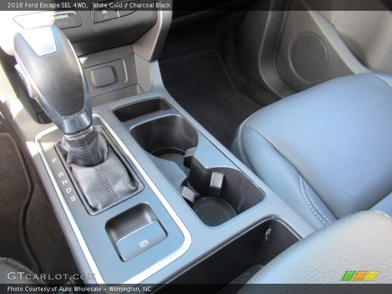 White Gold / Charcoal Black 2018 Ford Escape SEL 4WD