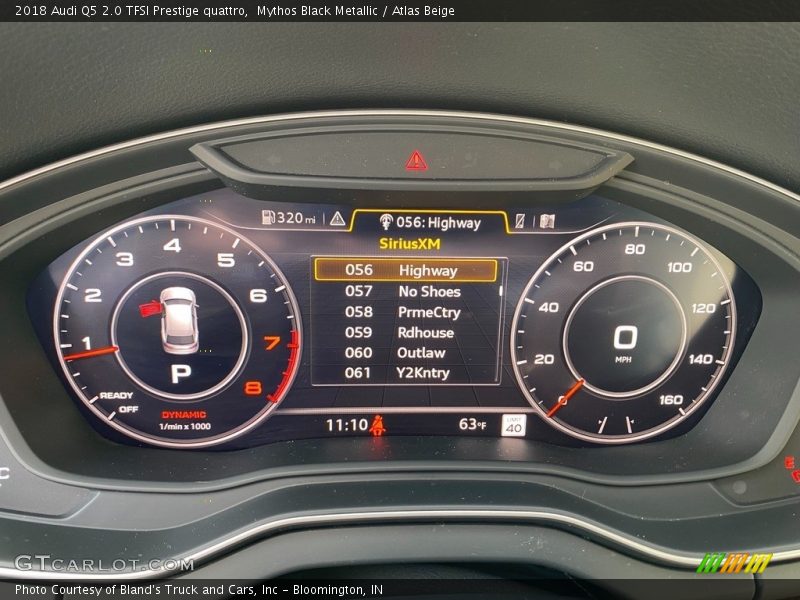  2018 Q5 2.0 TFSI Prestige quattro 2.0 TFSI Prestige quattro Gauges