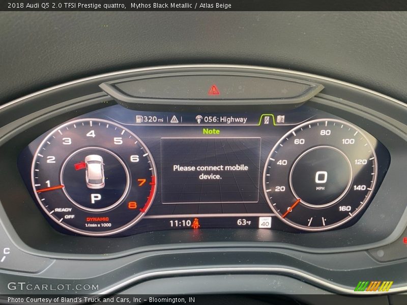  2018 Q5 2.0 TFSI Prestige quattro 2.0 TFSI Prestige quattro Gauges