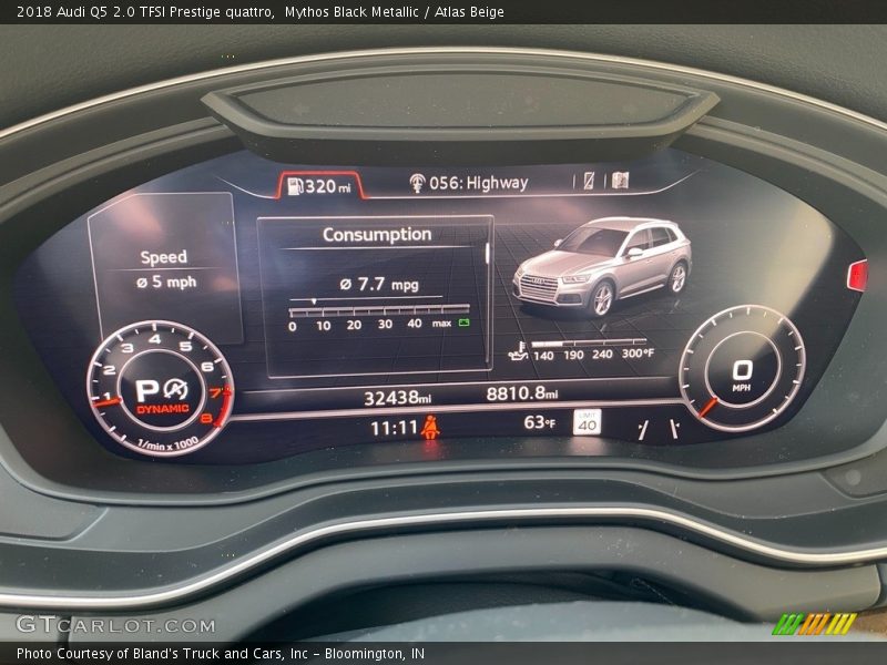 Controls of 2018 Q5 2.0 TFSI Prestige quattro