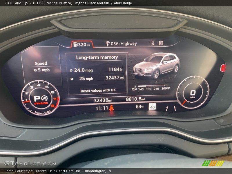  2018 Q5 2.0 TFSI Prestige quattro 2.0 TFSI Prestige quattro Gauges