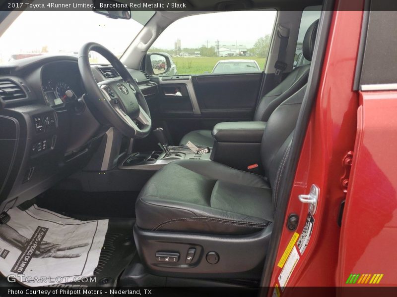 Barcelona Red Metallic / Black 2017 Toyota 4Runner Limited