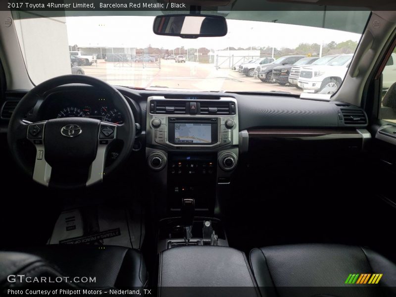 Barcelona Red Metallic / Black 2017 Toyota 4Runner Limited