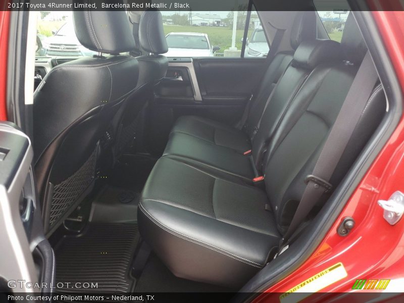 Barcelona Red Metallic / Black 2017 Toyota 4Runner Limited