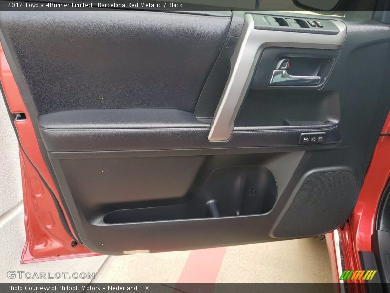 Barcelona Red Metallic / Black 2017 Toyota 4Runner Limited