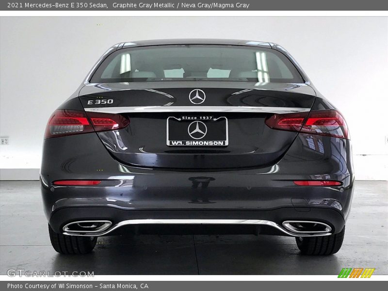 Graphite Gray Metallic / Neva Gray/Magma Gray 2021 Mercedes-Benz E 350 Sedan