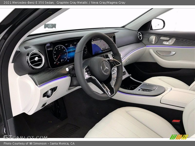 Graphite Gray Metallic / Neva Gray/Magma Gray 2021 Mercedes-Benz E 350 Sedan