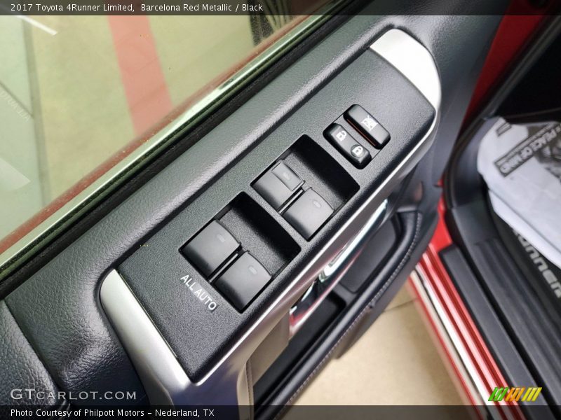 Barcelona Red Metallic / Black 2017 Toyota 4Runner Limited