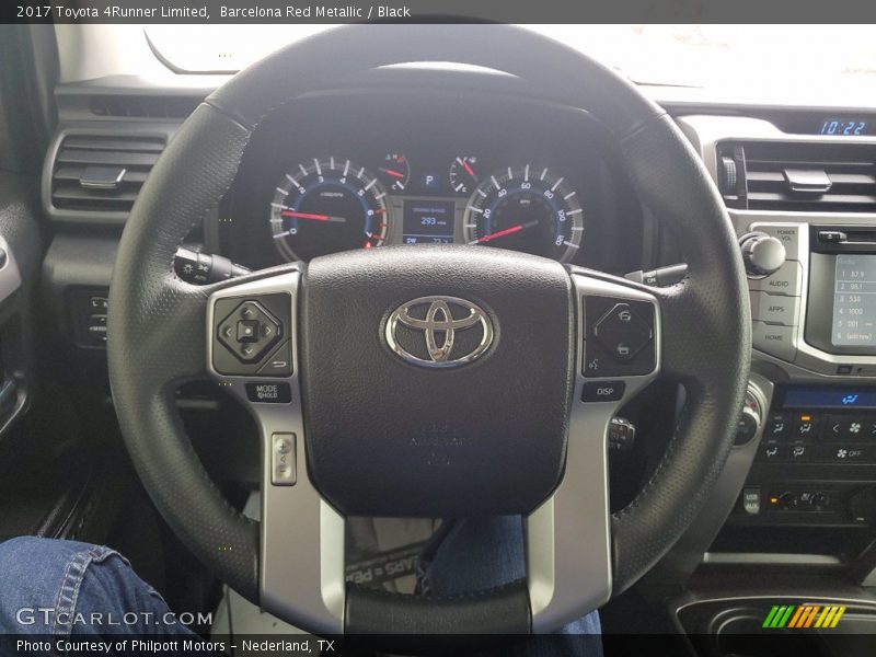 Barcelona Red Metallic / Black 2017 Toyota 4Runner Limited