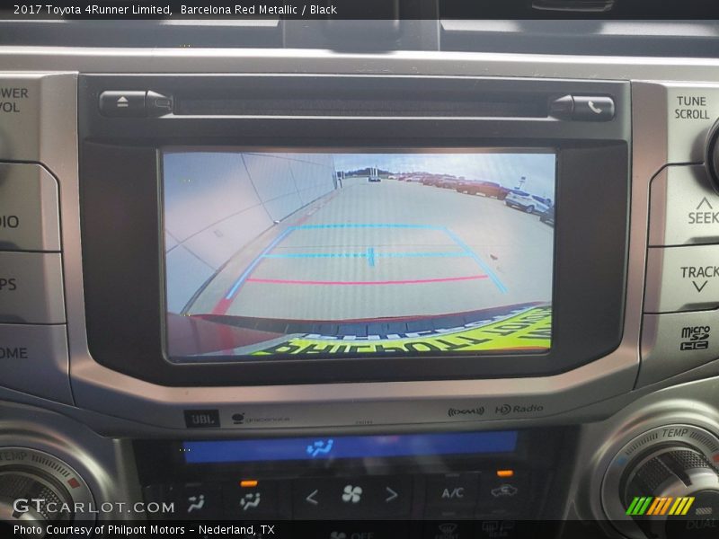 Barcelona Red Metallic / Black 2017 Toyota 4Runner Limited