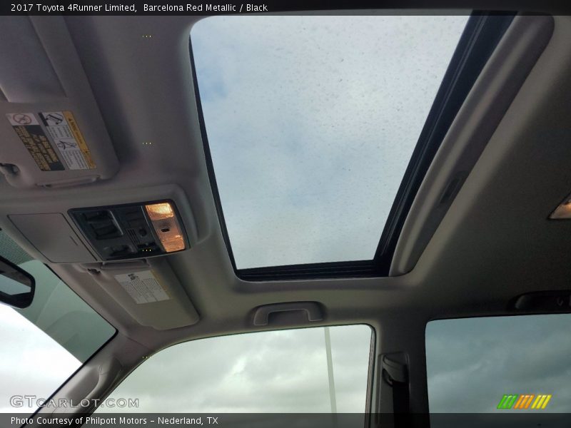 Barcelona Red Metallic / Black 2017 Toyota 4Runner Limited