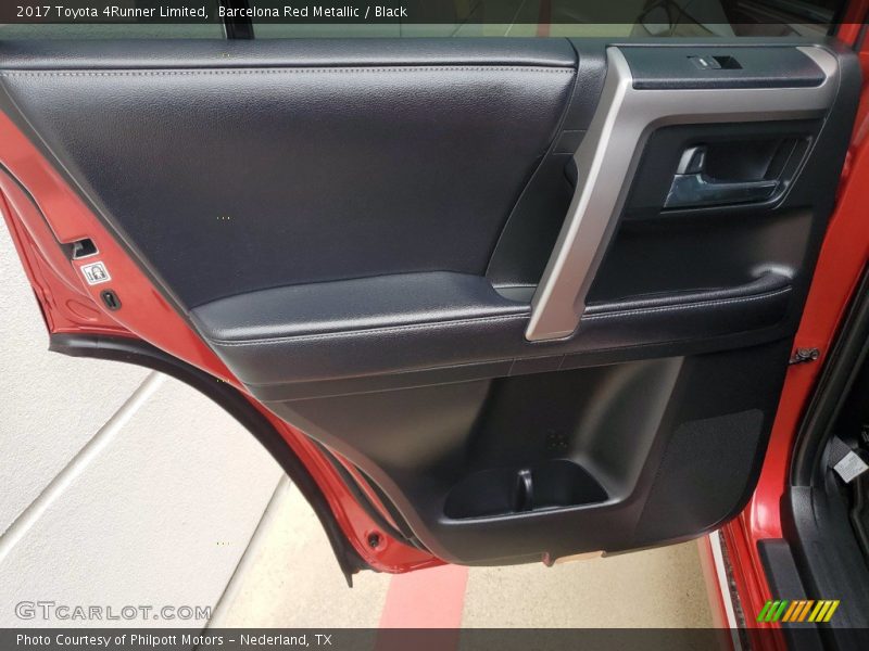 Barcelona Red Metallic / Black 2017 Toyota 4Runner Limited