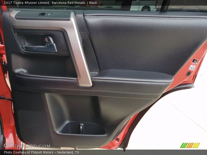 Barcelona Red Metallic / Black 2017 Toyota 4Runner Limited