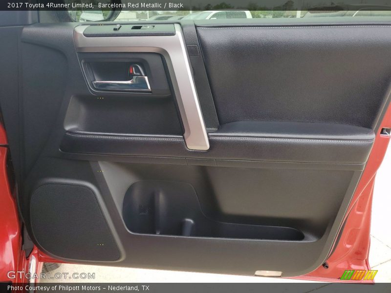 Barcelona Red Metallic / Black 2017 Toyota 4Runner Limited