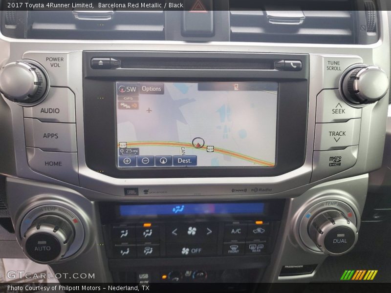 Barcelona Red Metallic / Black 2017 Toyota 4Runner Limited