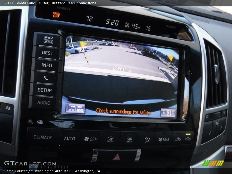 Blizzard Pearl / Sandstone 2014 Toyota Land Cruiser