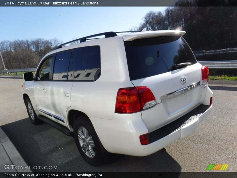 Blizzard Pearl / Sandstone 2014 Toyota Land Cruiser