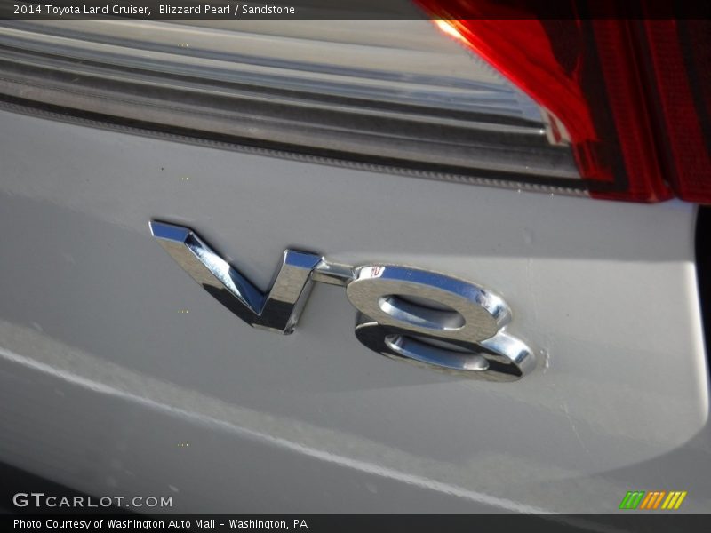 Blizzard Pearl / Sandstone 2014 Toyota Land Cruiser