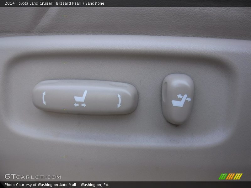 Blizzard Pearl / Sandstone 2014 Toyota Land Cruiser