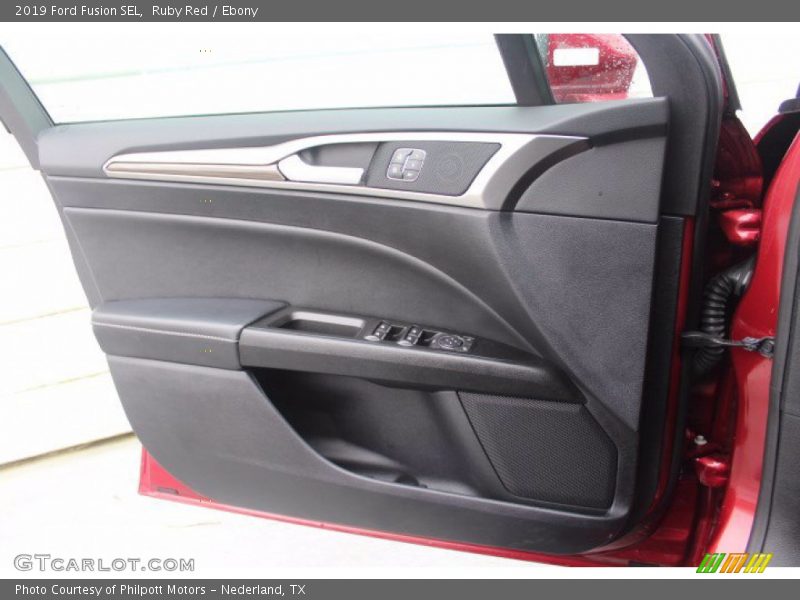 Ruby Red / Ebony 2019 Ford Fusion SEL