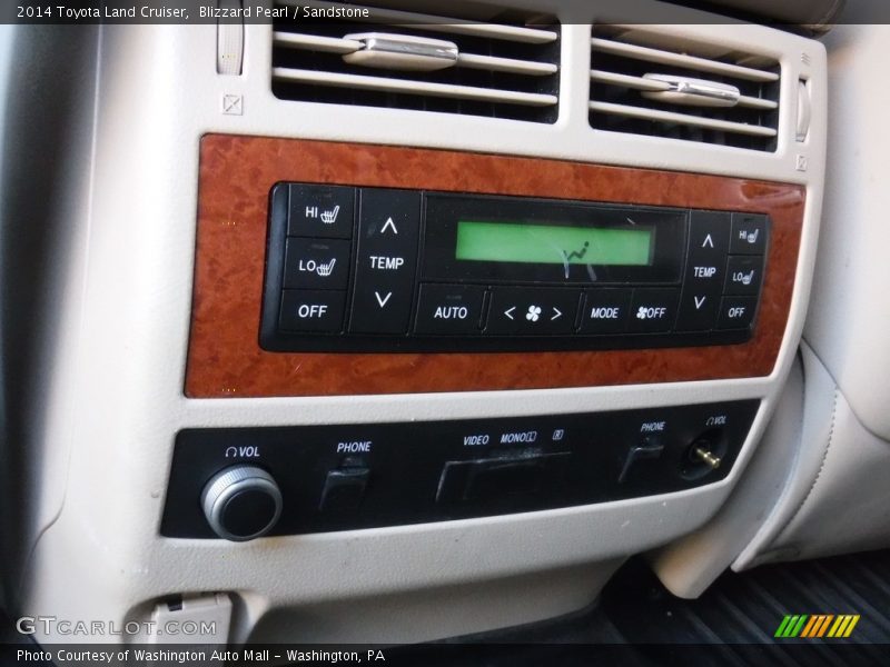Blizzard Pearl / Sandstone 2014 Toyota Land Cruiser