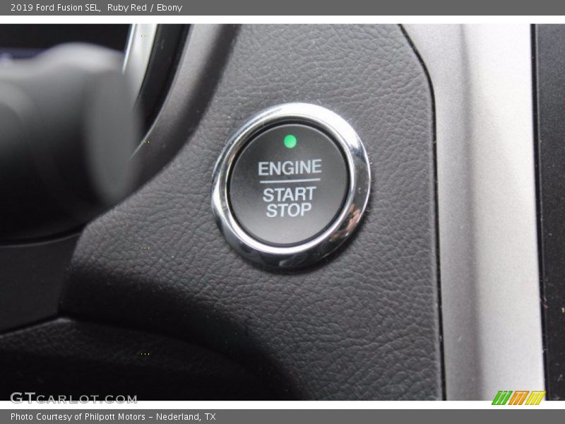 Ruby Red / Ebony 2019 Ford Fusion SEL