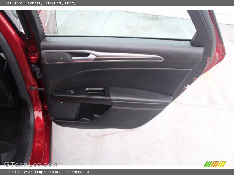 Ruby Red / Ebony 2019 Ford Fusion SEL