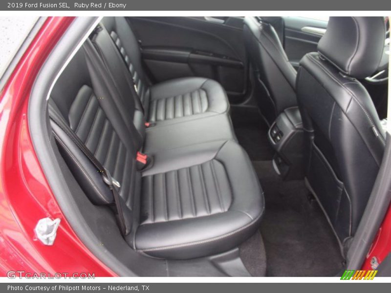Ruby Red / Ebony 2019 Ford Fusion SEL