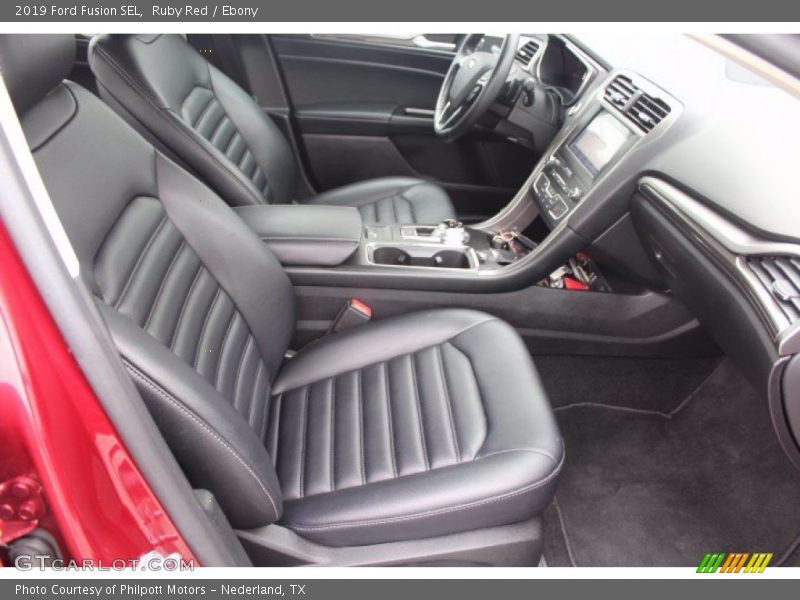 Ruby Red / Ebony 2019 Ford Fusion SEL