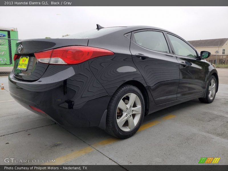 Black / Gray 2013 Hyundai Elantra GLS