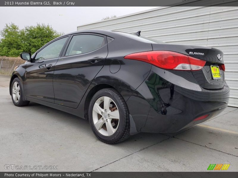 Black / Gray 2013 Hyundai Elantra GLS