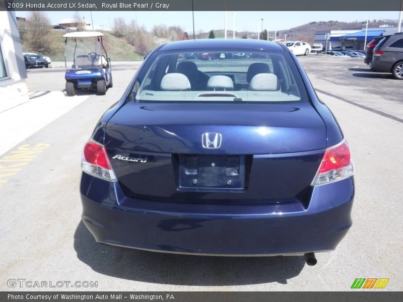 Royal Blue Pearl / Gray 2009 Honda Accord LX Sedan