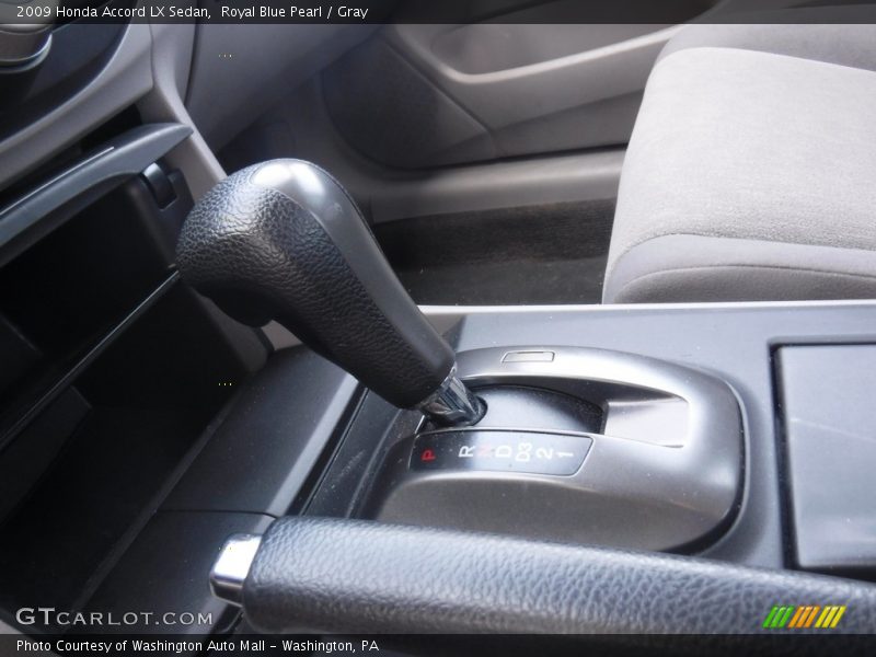 Royal Blue Pearl / Gray 2009 Honda Accord LX Sedan