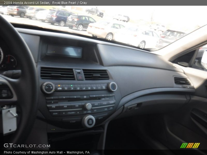 Royal Blue Pearl / Gray 2009 Honda Accord LX Sedan