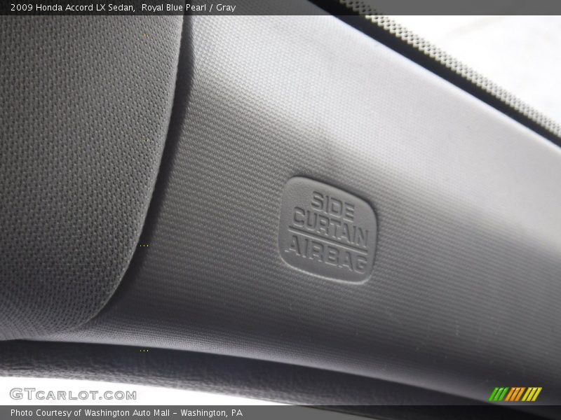 Royal Blue Pearl / Gray 2009 Honda Accord LX Sedan