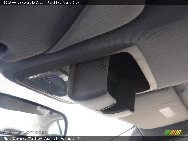 Royal Blue Pearl / Gray 2009 Honda Accord LX Sedan