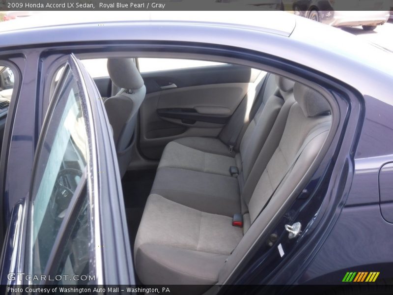 Royal Blue Pearl / Gray 2009 Honda Accord LX Sedan