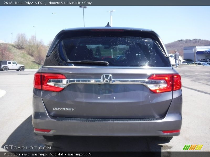 Modern Steel Metallic / Gray 2018 Honda Odyssey EX-L