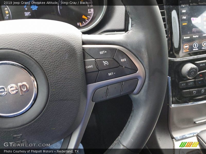 Sting-Gray / Black 2019 Jeep Grand Cherokee Altitude