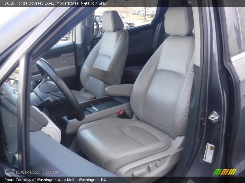 Modern Steel Metallic / Gray 2018 Honda Odyssey EX-L