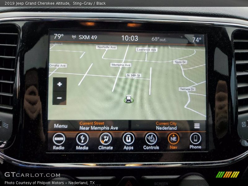 Sting-Gray / Black 2019 Jeep Grand Cherokee Altitude