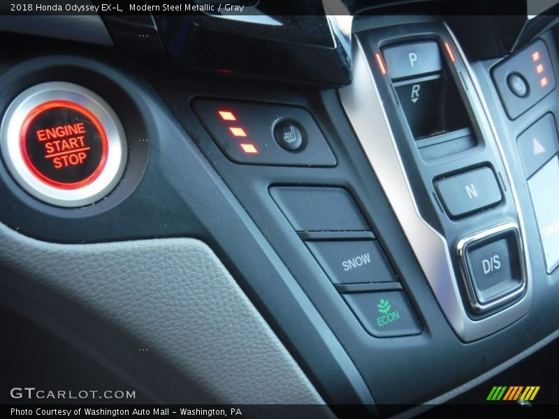 Modern Steel Metallic / Gray 2018 Honda Odyssey EX-L